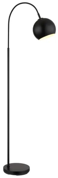 Globo 24779B - Stojacia lampa BENNO 1xE27/60W/230V čierna
