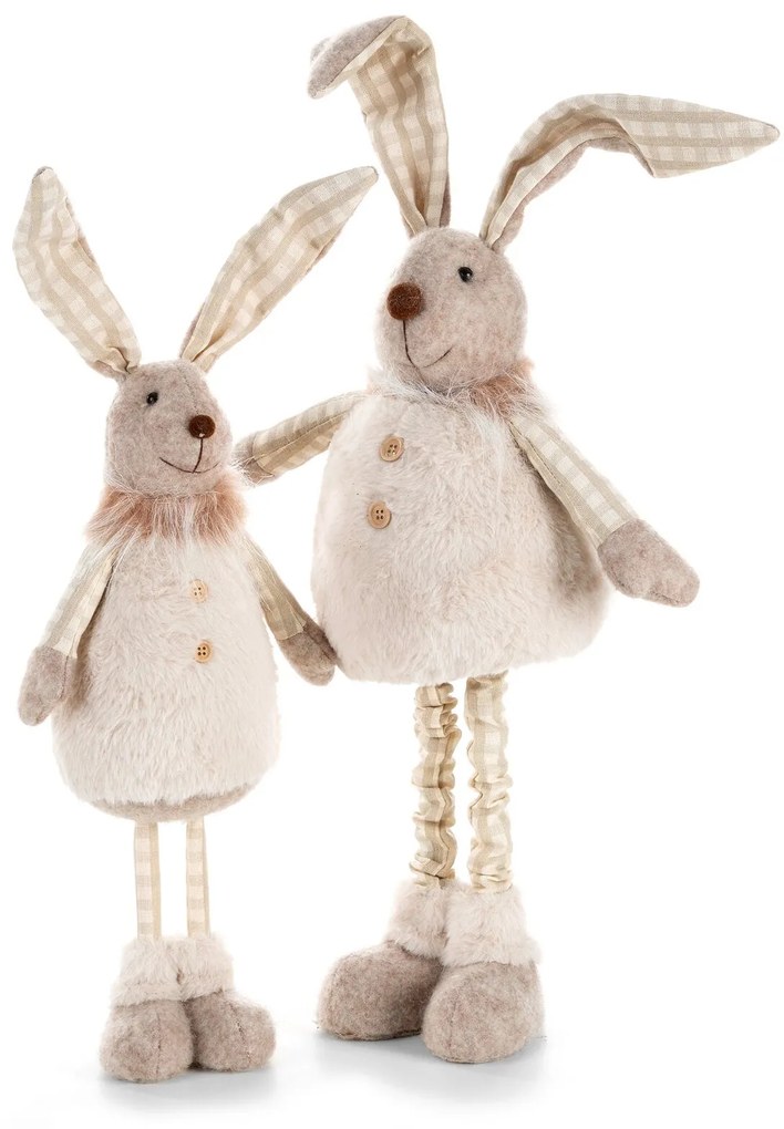 VEĽKONOČNÁ FIGÚRKA BUNNY1 58 CM VIACFAREBNÁ