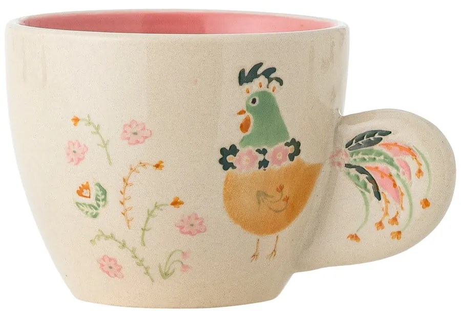 Béžová šálka na espresso z kameniny Joshua – Bloomingville