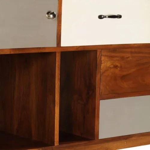 vidaXL Komoda z akáciového dreva 115x35x86 cm-
