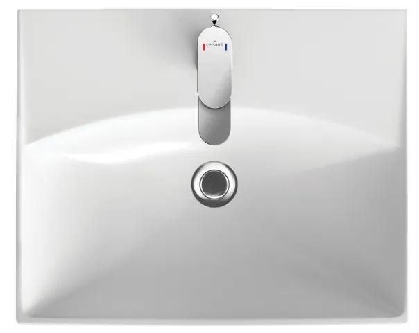 Cersanit Lara City 50, SET skrinka + umývadlo, 494x397x460 mm, biela lesklá, S801-141-DSM