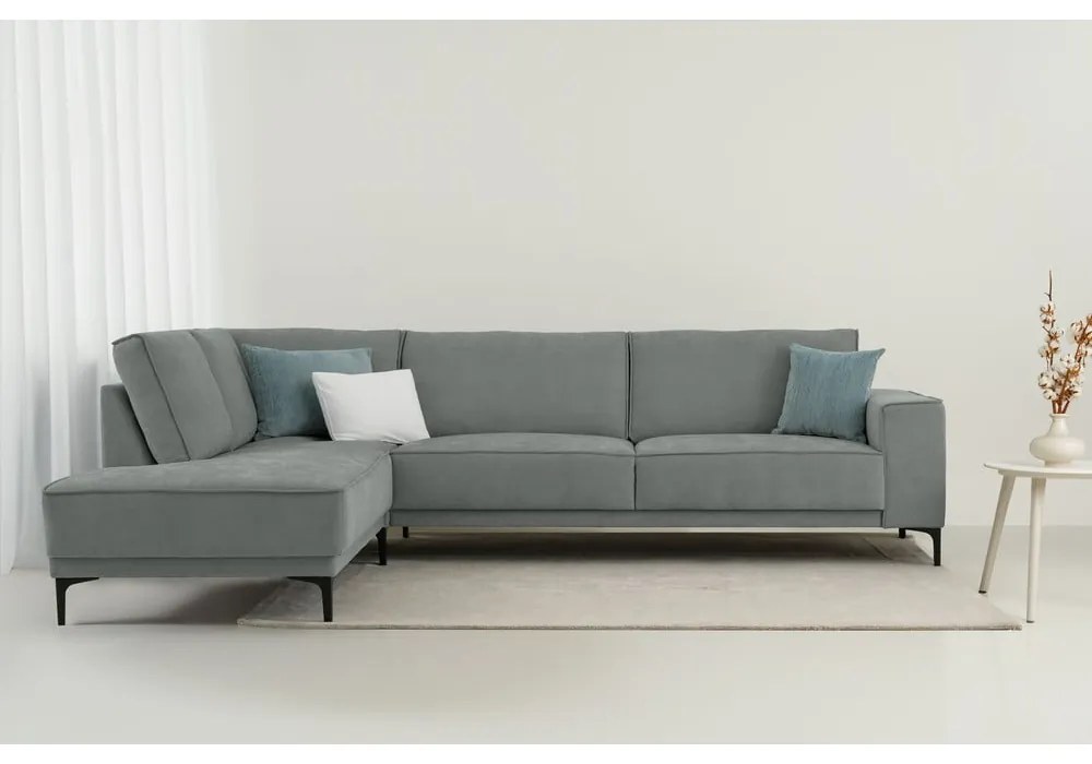 Tmavosivá rohová pohovka (ľavý roh) Copenhagen – Scandic