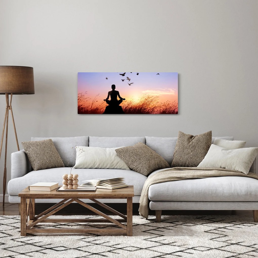 Obraz - Meditácia (120x50 cm)