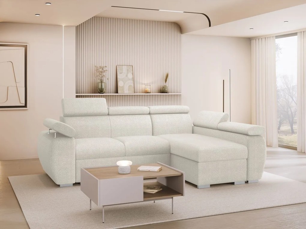 Rohová sedačka Giza Mini, Strana: Ľavá LC-2R, Dostupné poťahy: Flow 06