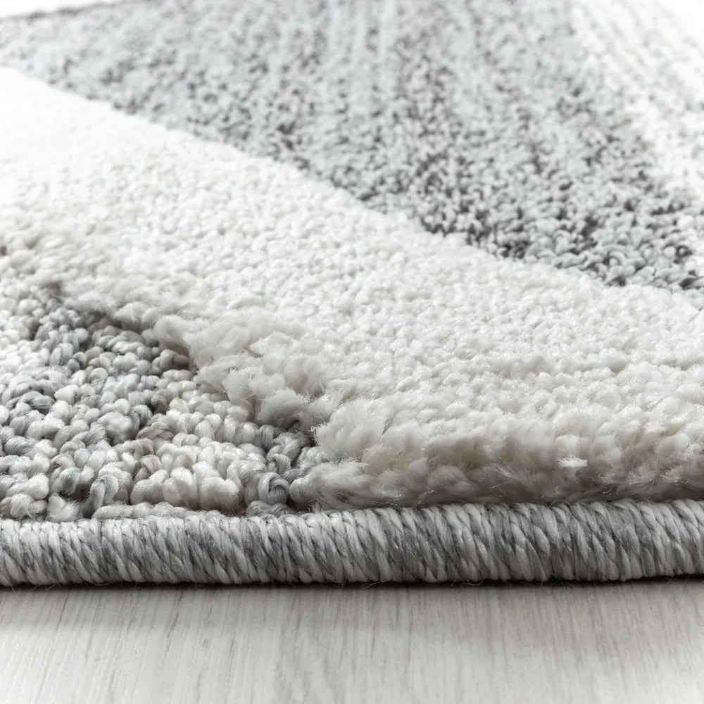 Sivý behúň 80x250 cm Pisa – Ayyildiz Carpets