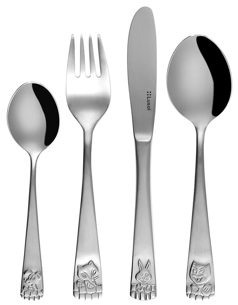 Detský príborový set 4 ks - Lusol 755 - 100081