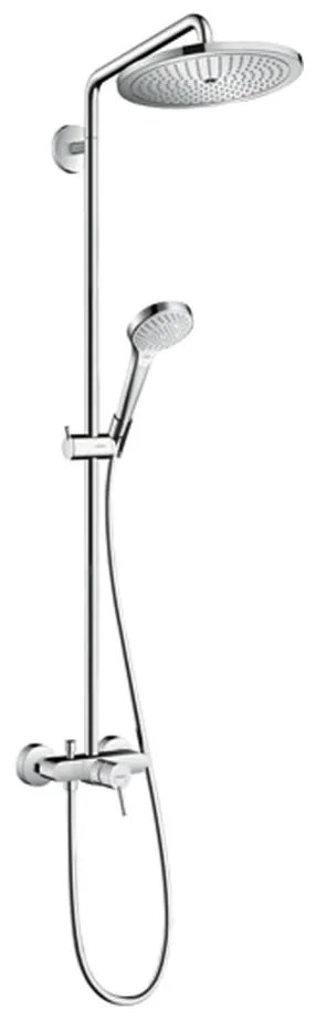 Hansgrohe Croma Select S, Showerpipe 280 1jet s pákovou batériou, chrómová, HAN-26791000