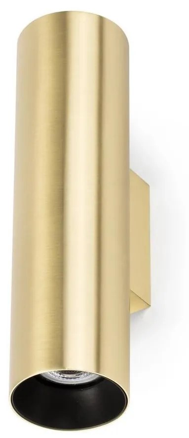 FARO 43760 - Nástenné svietidlo STAN 2xGU10/8W/230V zlatá