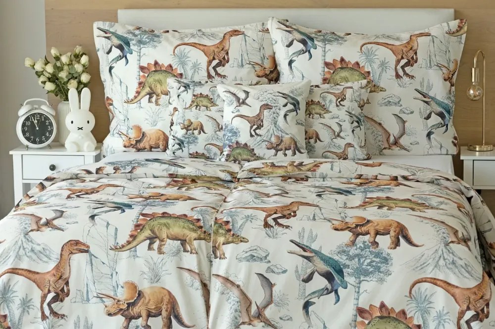 Matějovský Posteľné obliečky Dino Land 140x200/70x90 cm
