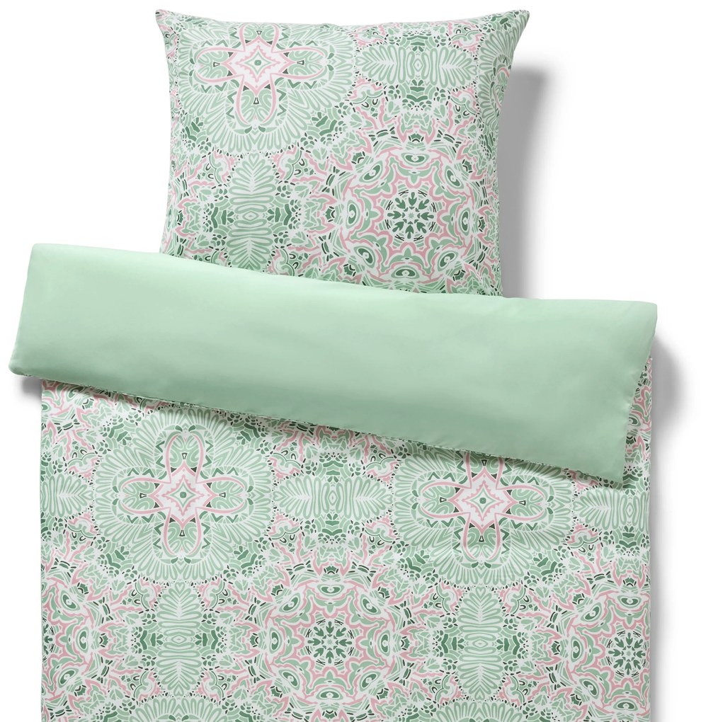 Posteľná bielizeň z mikrovlákna, zelená, štandardná veľkosť