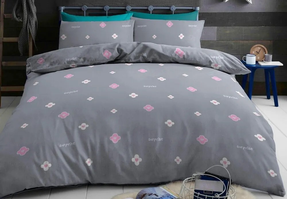 Obliečky Matilda šedá Bavlna 7-dielna súprava