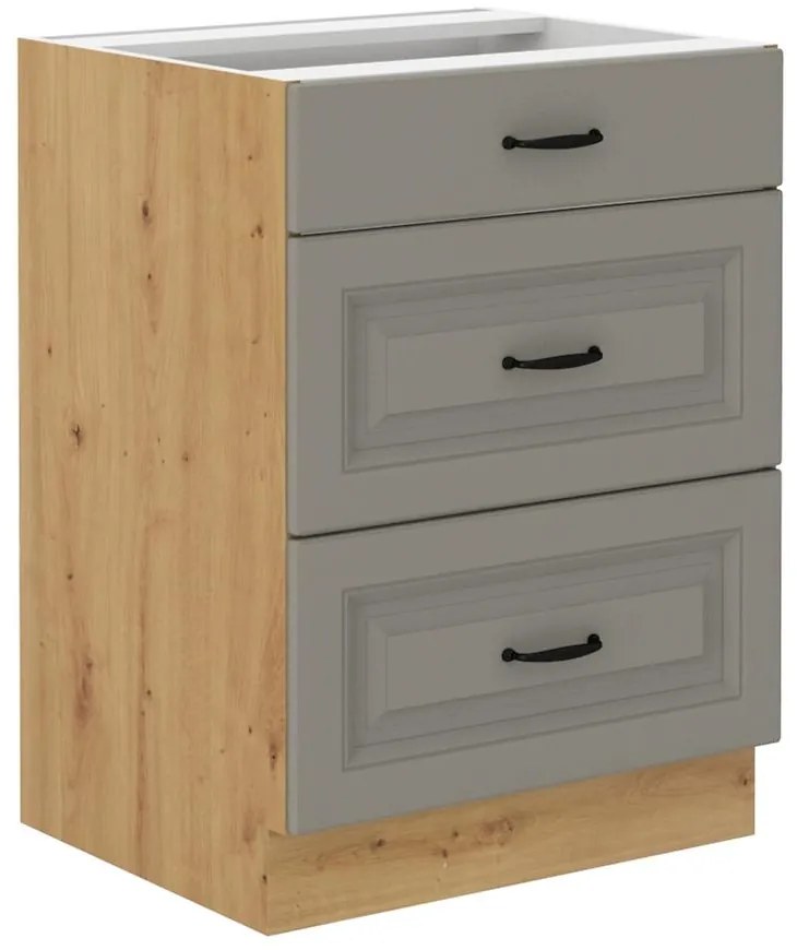 Kuchynská skrinka Stilo claygrey/artisan 60d 3s bb
