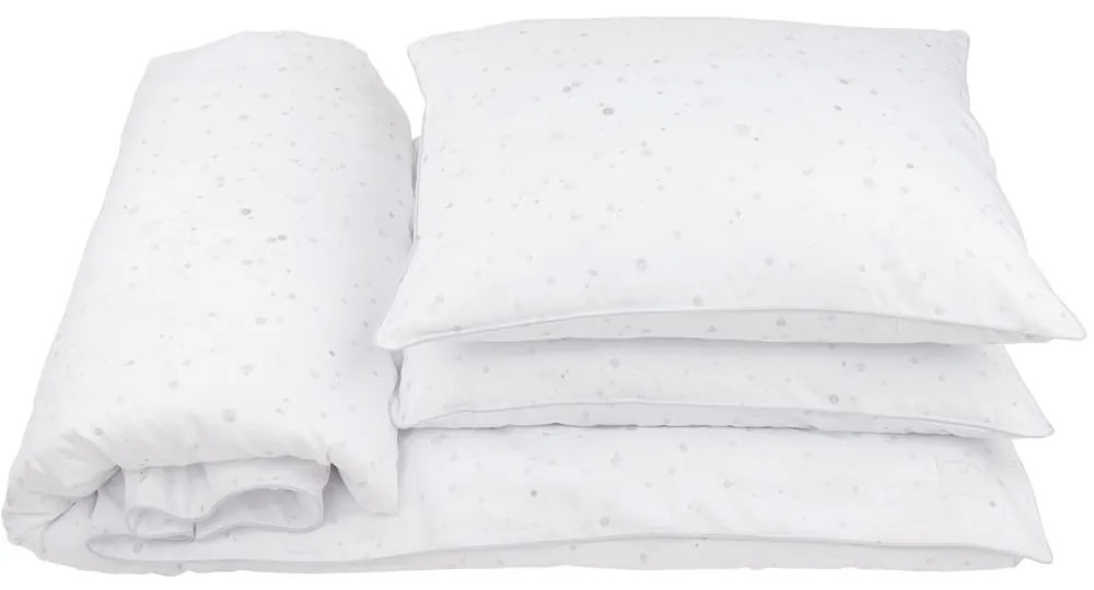 Povlečení pro dospělé šedé skvrny 140x200cm