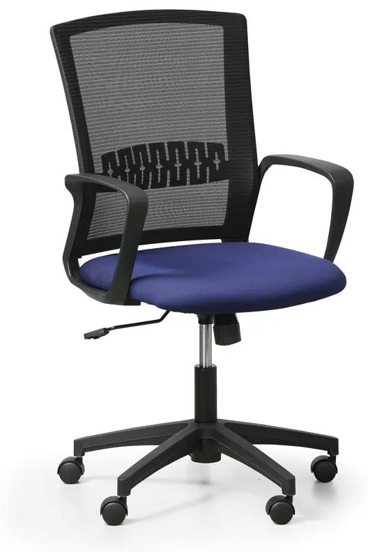 Kancelárska stolička ROY 1+1 ZADARMO, modrá