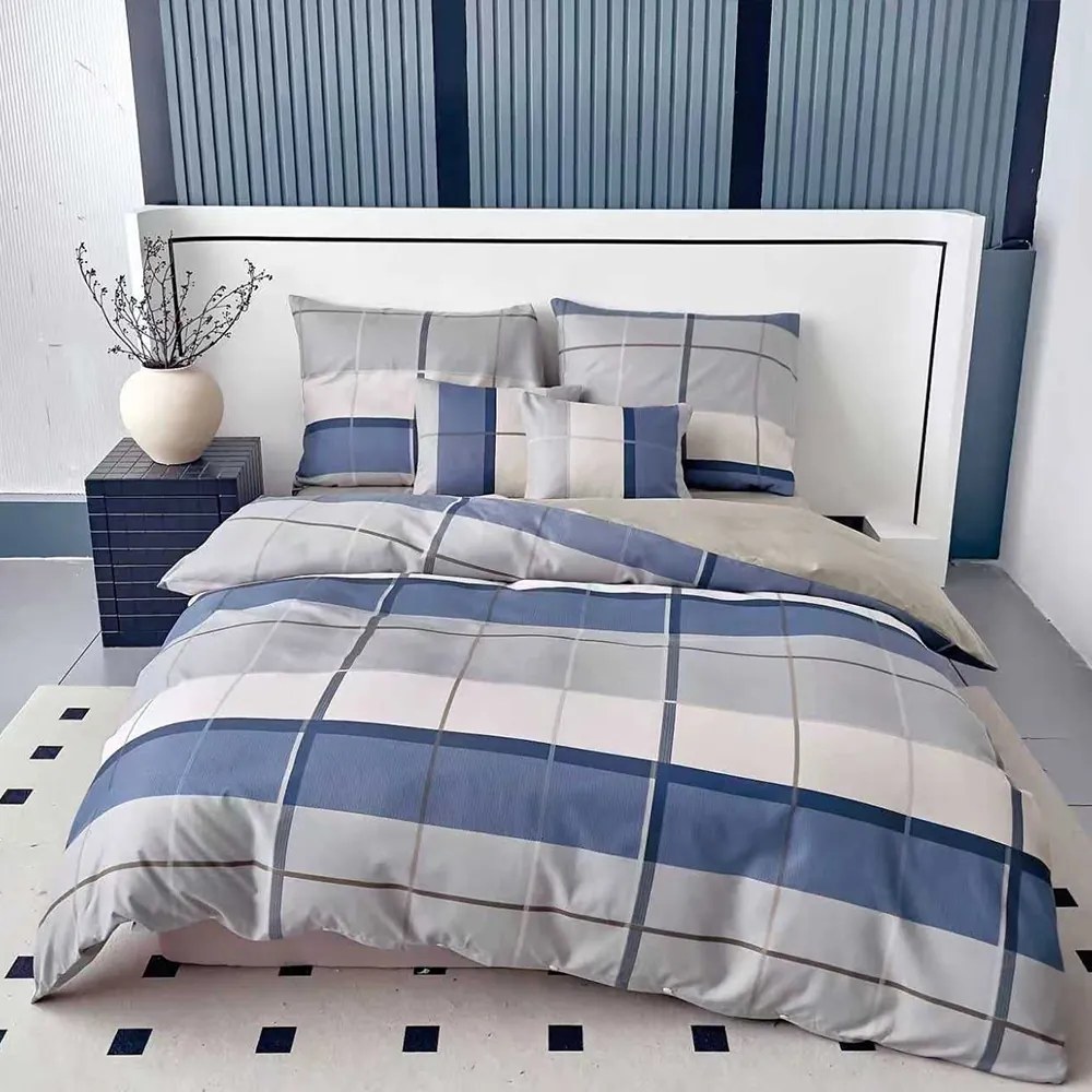 Flanelové obliečky nový posteľná bielizeň 7-dielna sada f7010