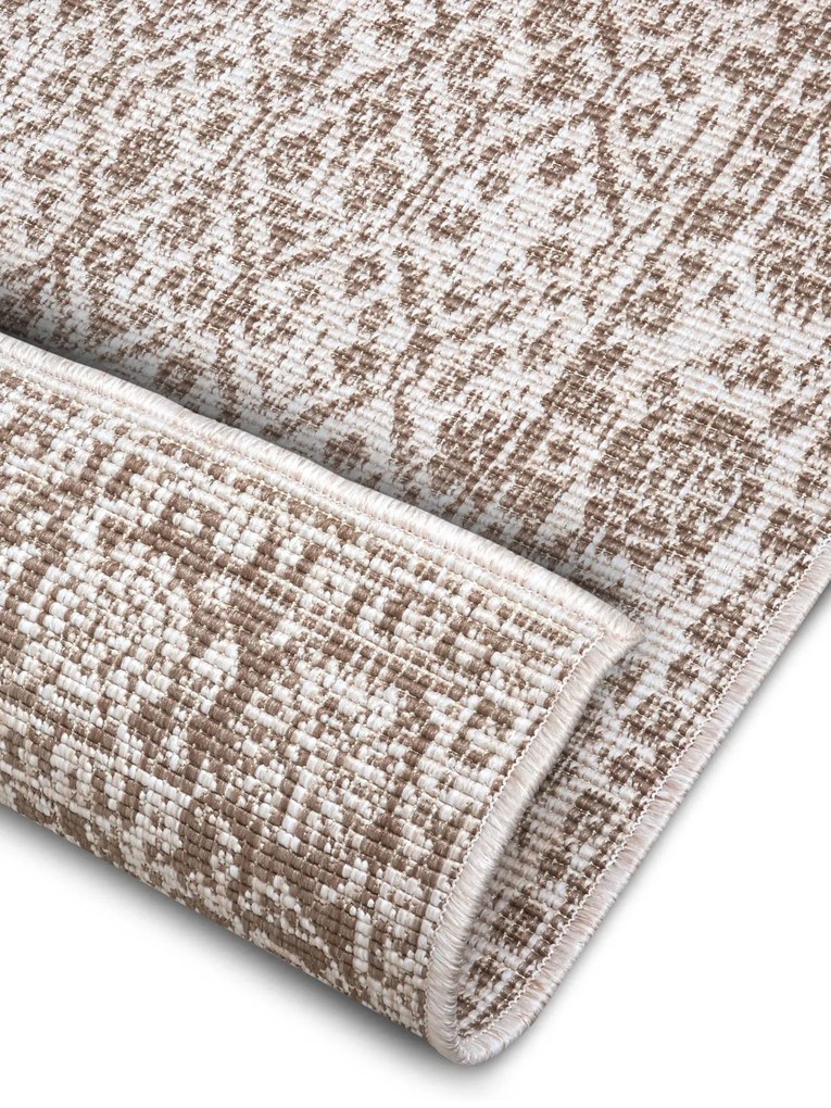 NORTHRUGS - Hanse Home koberce Kusový koberec Twin-Wendeteppiche 105432 Linen – na von aj na doma - 80x150 cm