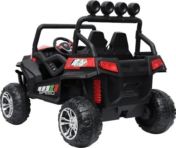 LEAN CARS Batérie Buggy S2588 Červená