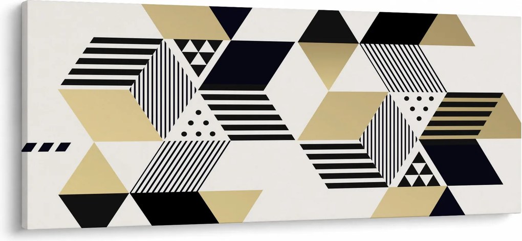 Obraz - Geometrické tvary N⁰1 (120x50 cm)