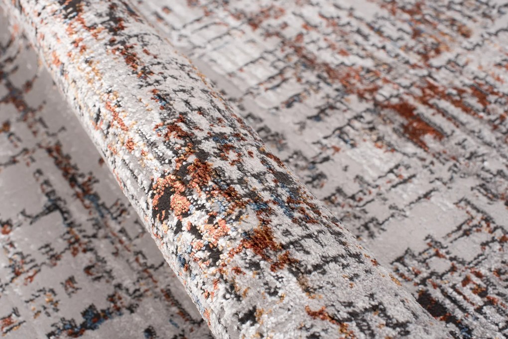 TA Koberec AP72A ZMRŠŤOVACÍ TMAVOSIVÝ CHARLESTON FEB Rozmer: 120x170 cm