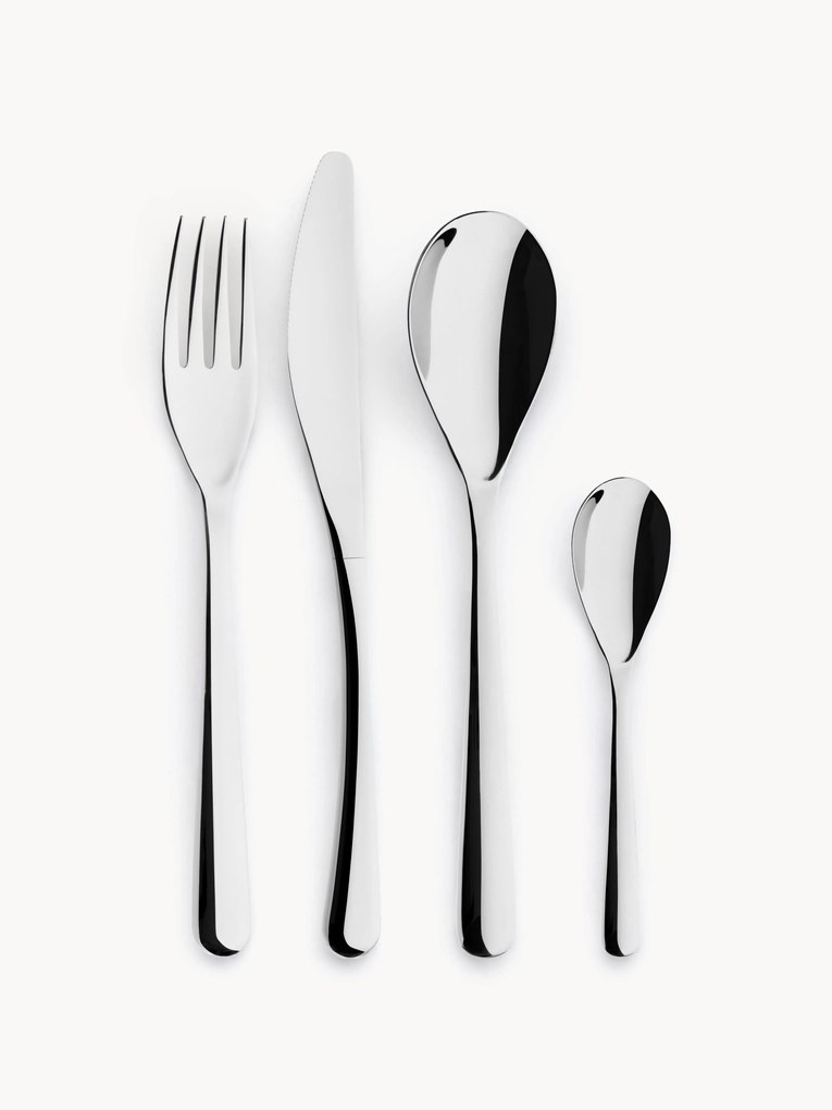 Súprava príborov Piano, 4 osoby, 16 ks