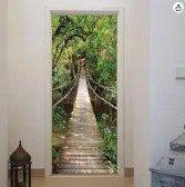 Fototapeta na dvere JUNGLE BRIDGE 86x200 cm