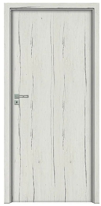 Dvere vnútorné Norma Decor plné 80P dub snežný