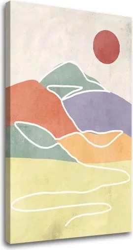 Obraz na plátne ABSTRAKTNÁ PRÍRODA 001