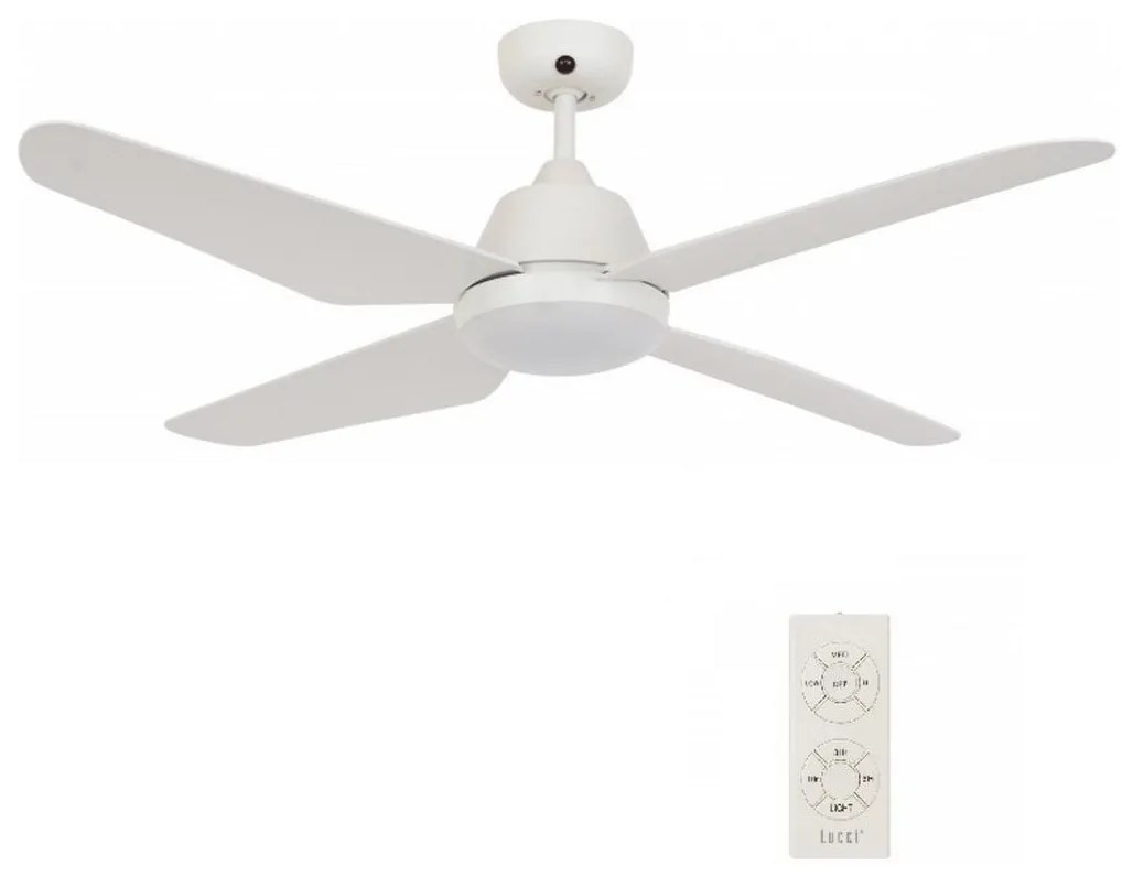 Lucci air Lucci Air 212994 - LED Stropný ventilátor ARIA LED/18W/230V biela + DO FAN00047