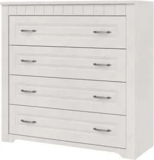 Zásuvková komoda Atik, biela%