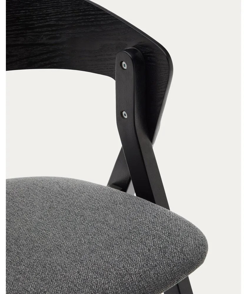 Čierna jedálenská stolička Godia – Kave Home