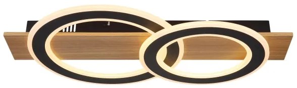 Globo 48038-40 - LED Stropné svietidlo JAYDEN LED/40W/230V hnedá