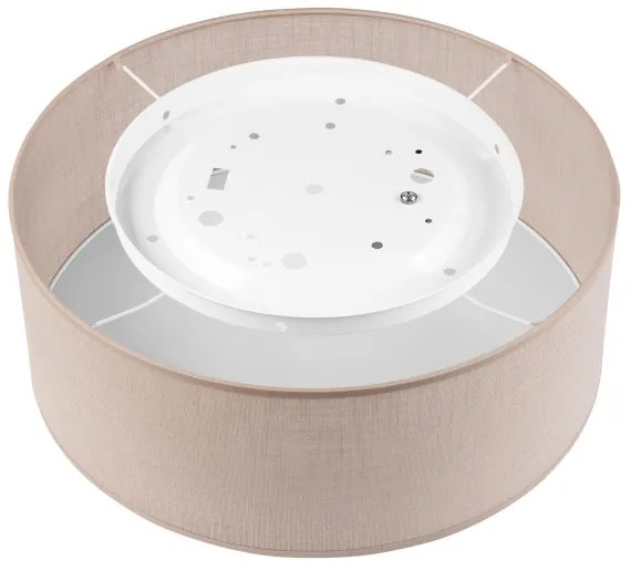 Stropné svietidlo SIRJA 1xE27/60W/230V pr. 35 cm béžová