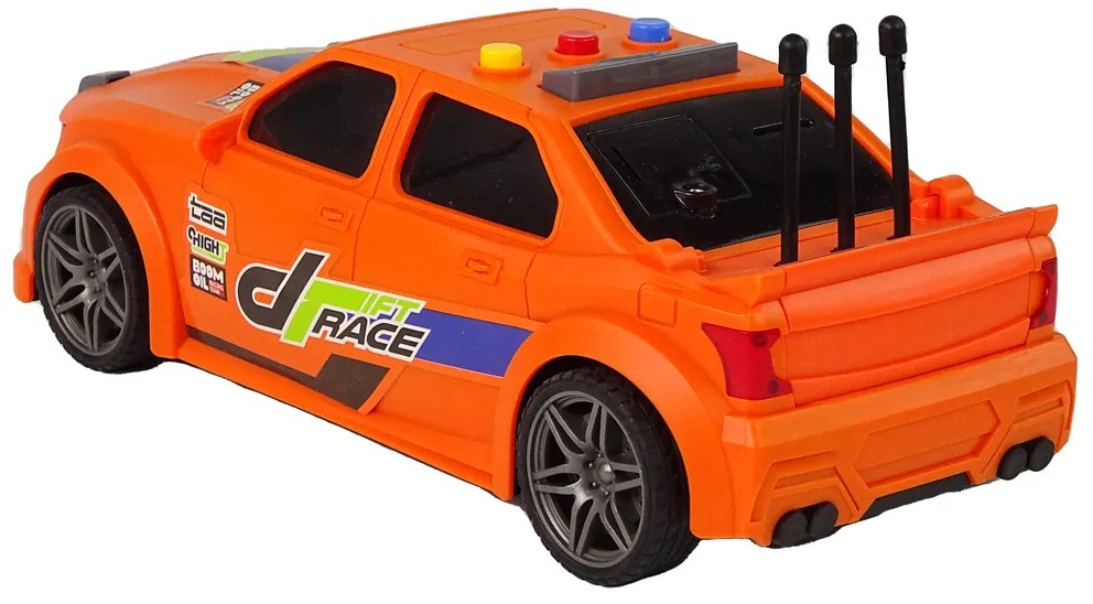 LEAN TOYS Športové auto 1:16 – oranžová
