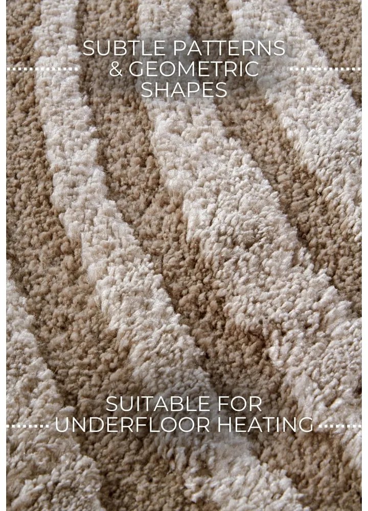 Béžový koberec 80x120 cm Pigment Beige – Elle Decoration