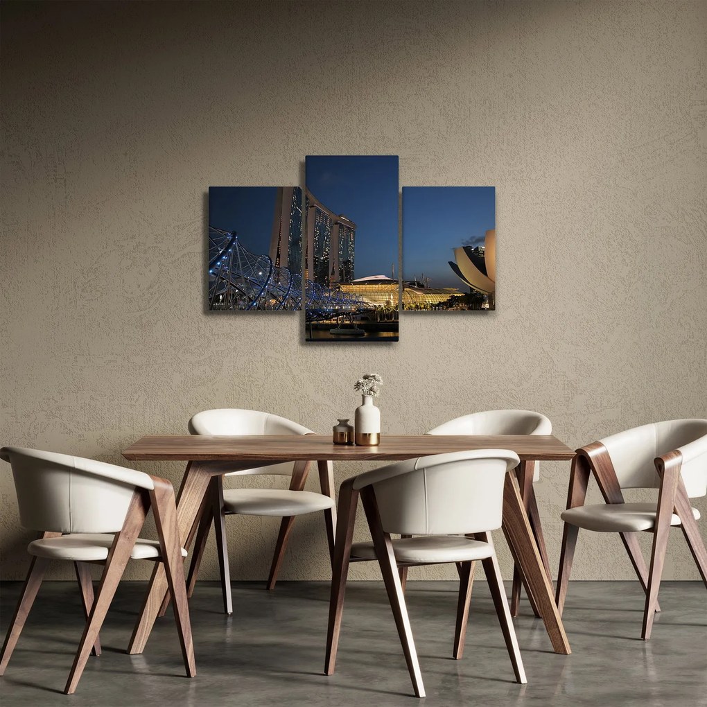 Obraz modernej metropoly (90x60 cm)