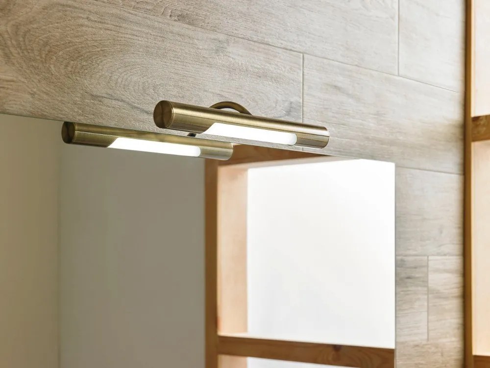 Sapho Sapho, ANDREA LED svietidlo, 5W, 284x32x134mm, bronz, E26717CI