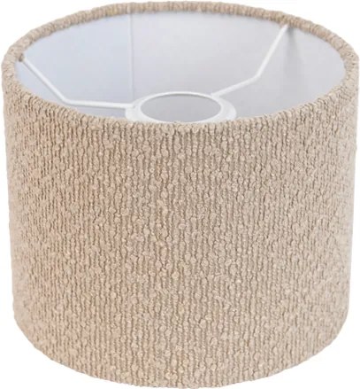 Látkové tienidlo béžové s látkou Teddy 18/18/14