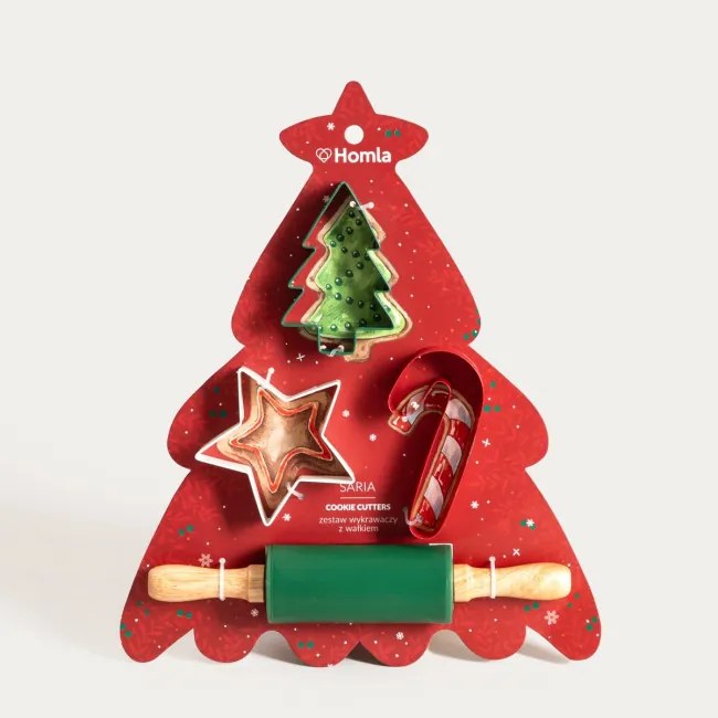 Sada vykrajovačiek s valčekom SARIA 762079