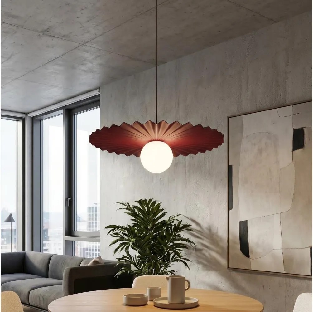 Luster na lanku UMBRA 1xG9/8W/230V červený