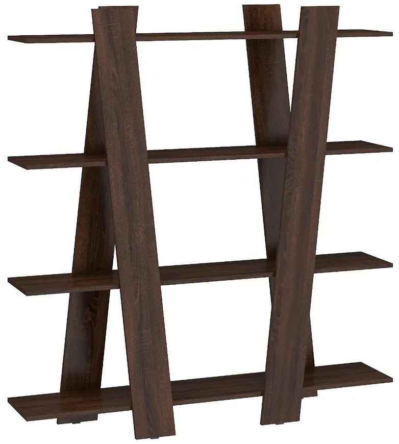 Regál Via 140 sonoma tmavý