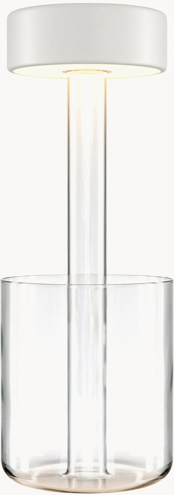 Malá stmievateľná stolová LED lampa's vázou AI Collaboration