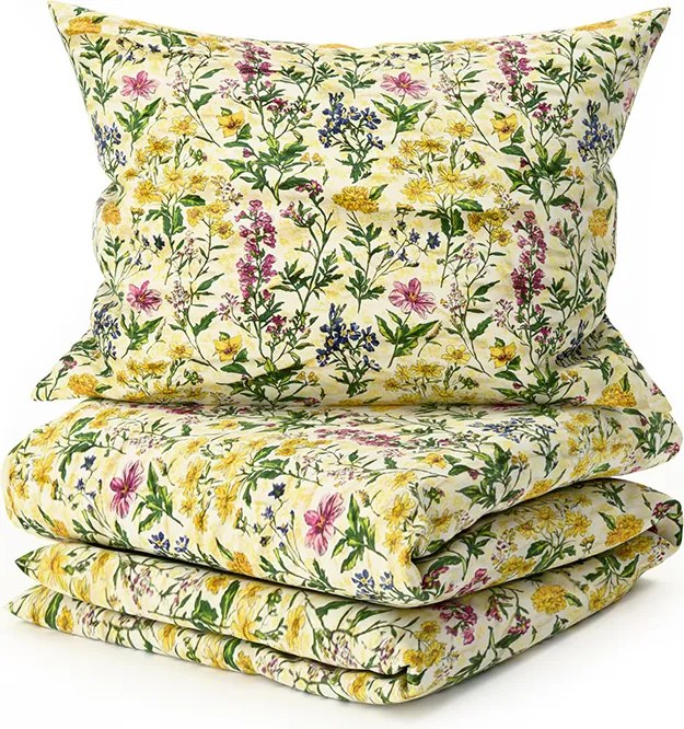 Krepové obliečky HERBELLE farebné Rozmer obliečky: 70 x 90 cm | 140 x 200 cm