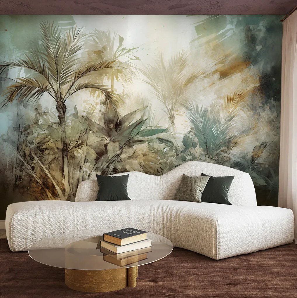 Gario Fototapeta Rastliny v dažďovom pralese Materiál: Vliesová, Rozmery: 100 x 70 cm