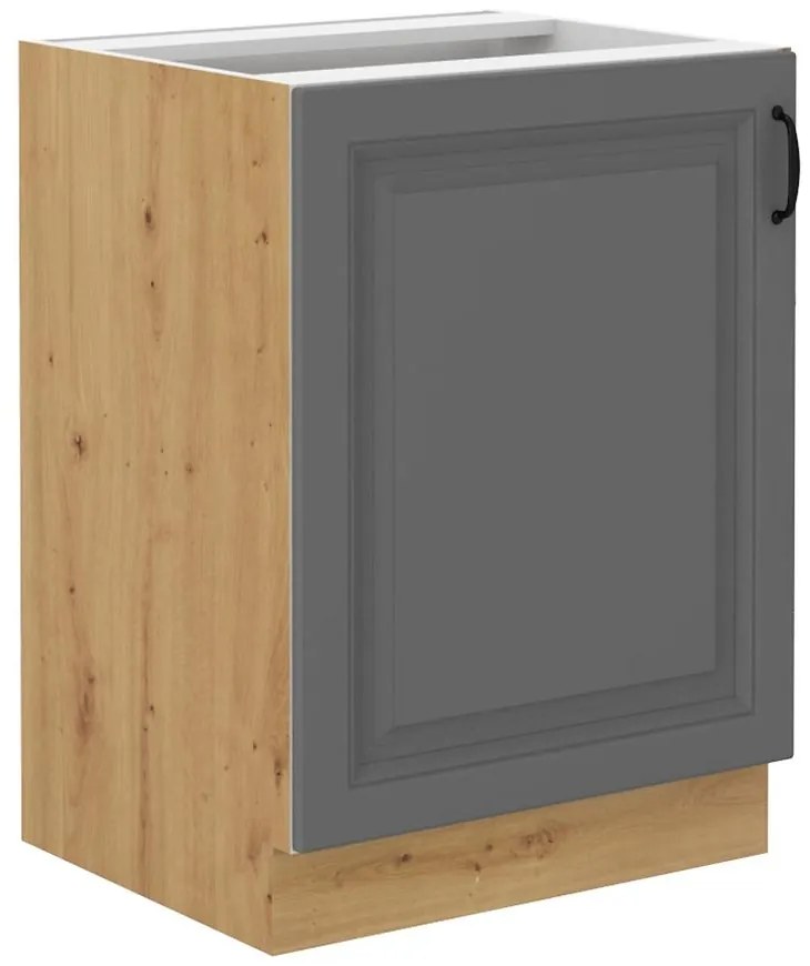 Kuchynská skrinka Stilo dustgrey/artisan 60d 1f bb