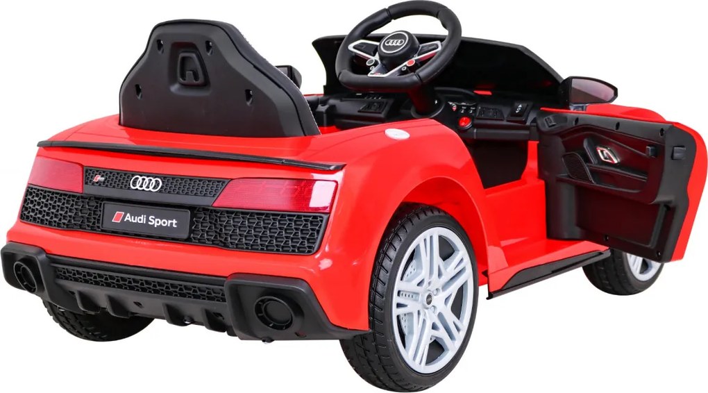 Ramiz Audi R8 LIFT batéria auto červená