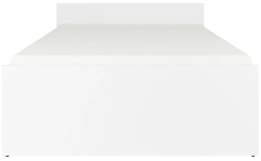 Jednolôžková posteľ 120 cm BRW Nepo Plus 10 (biela) . Akcia -30%. Vlastná spoľahlivá doprava až k Vám domov. 1098316