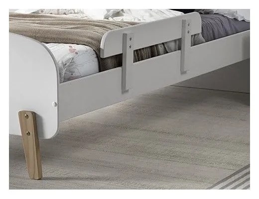 Biela zábrana na posteľ Kiddy - Vipack