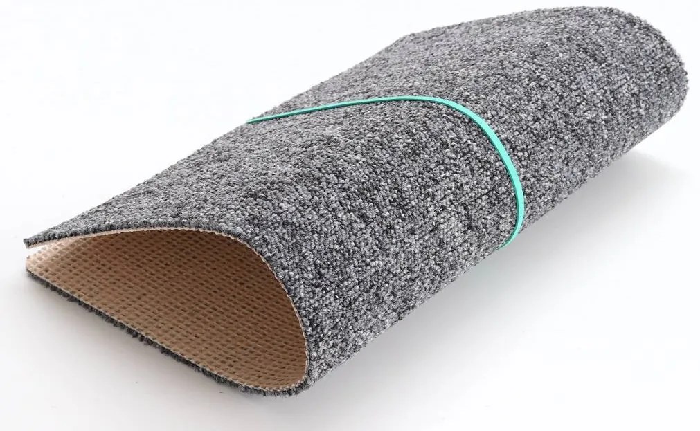 Condor Carpets, Koberec metráž Extreme 76, na mieru, šíře 4m,5m, šedá, ab (mriežka), chodba / predsieň