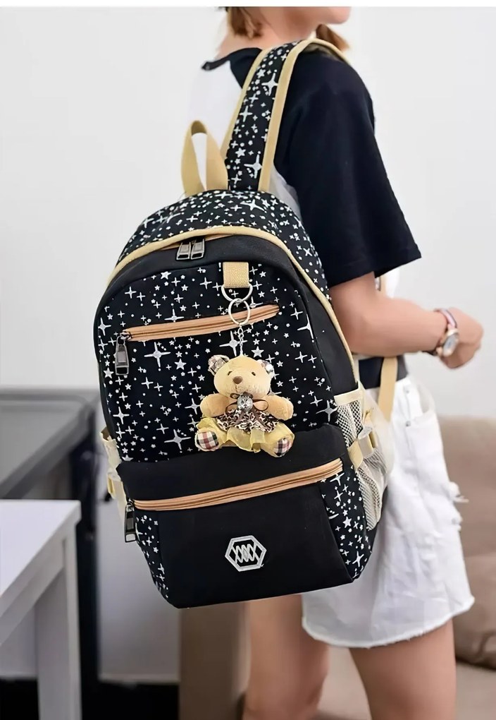 Bagito Školský batoh Hviezdy 3v1