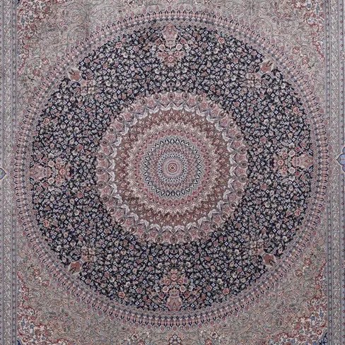 Koberec Anatolia Silk 32510 modrý – orientálny obdĺžnikový Rozmer: 200x290 cm